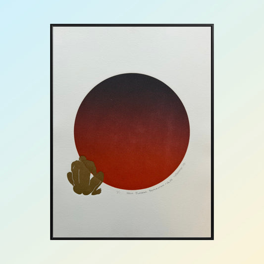 “Upon Further Reflection - No. 24”. 11x15 Art. Unmatted.