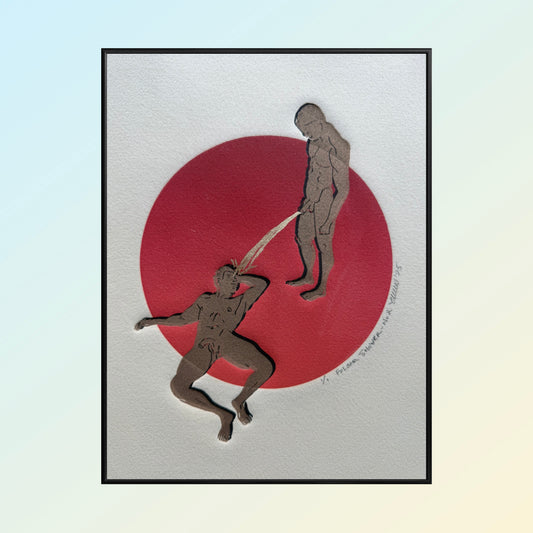 “Folsom Shower - No. 2”. 8x10 Art. Unmatted.