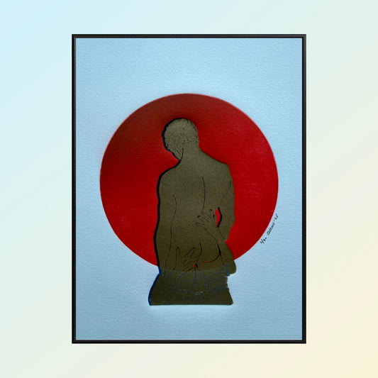 “The Gold Standard - No 3". 8x10 Art. Unmatted.