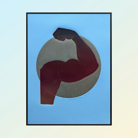 “Morning Flex - No. 18”. 11x14 Art. Unmatted.