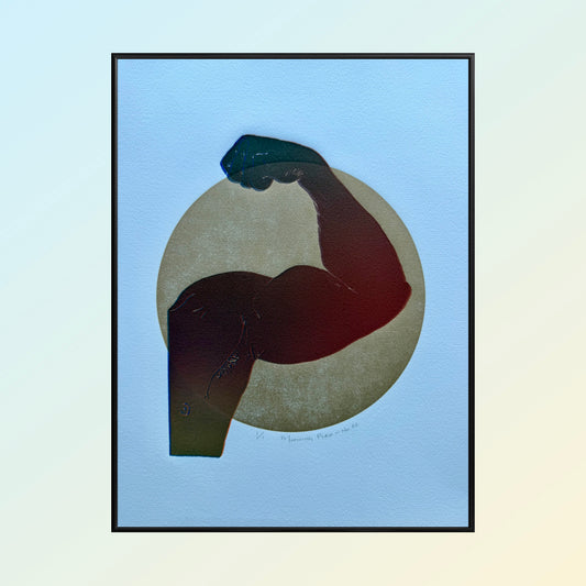 “Morning Flex - No. 22”. 11x15 Art. Unmatted.