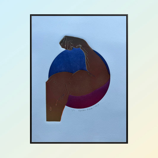 “Golden Flex - No. 12”. 11x14 Art. Unmatted.