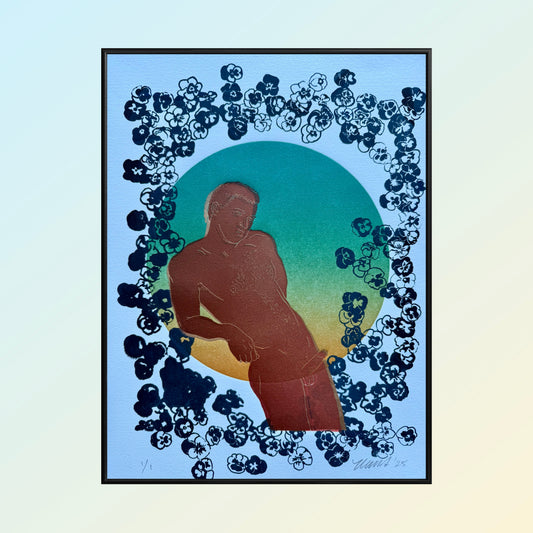 “Breathless Florals”. 11x15 Art. Unmatted.