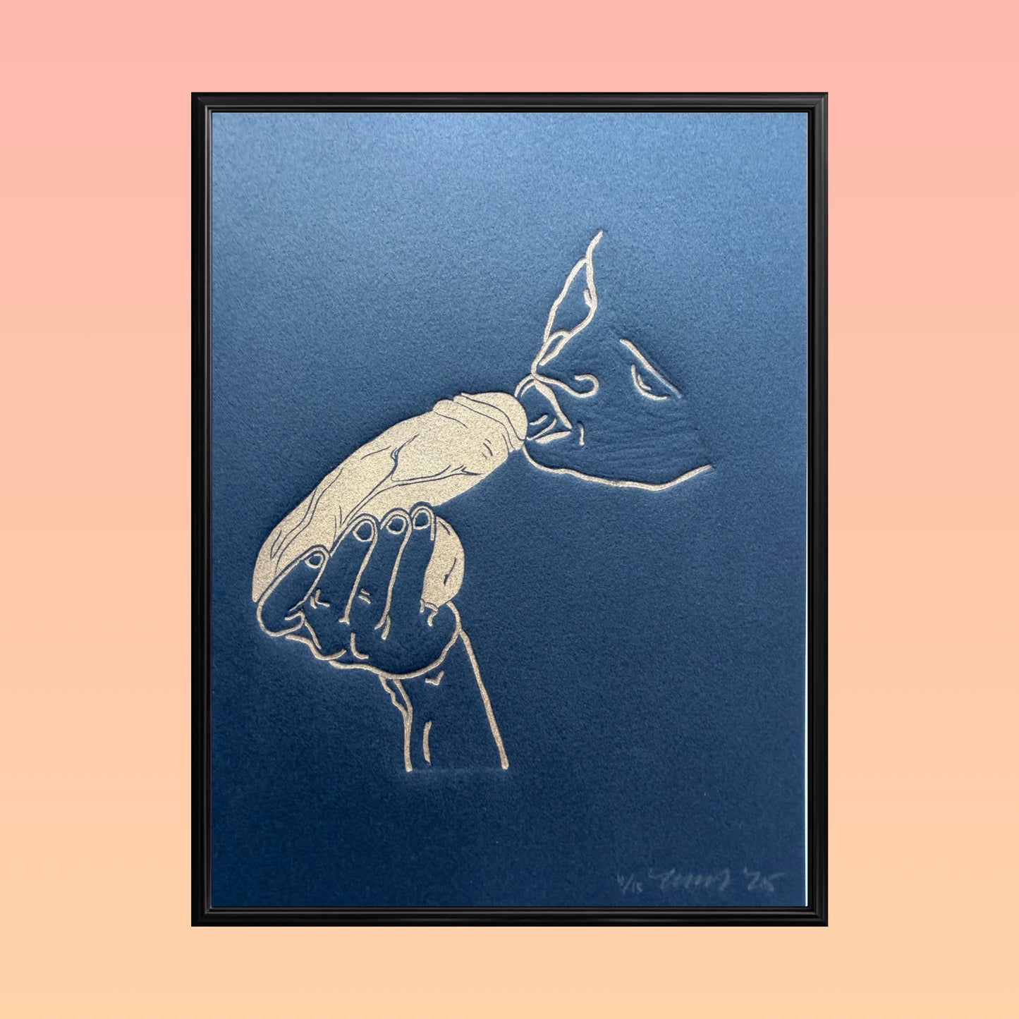 "Thing of Beauty - No. 1". 8x10 Art. Unmatted.