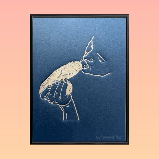 "Thing of Beauty - No. 1". 8x10 Art. Unmatted.