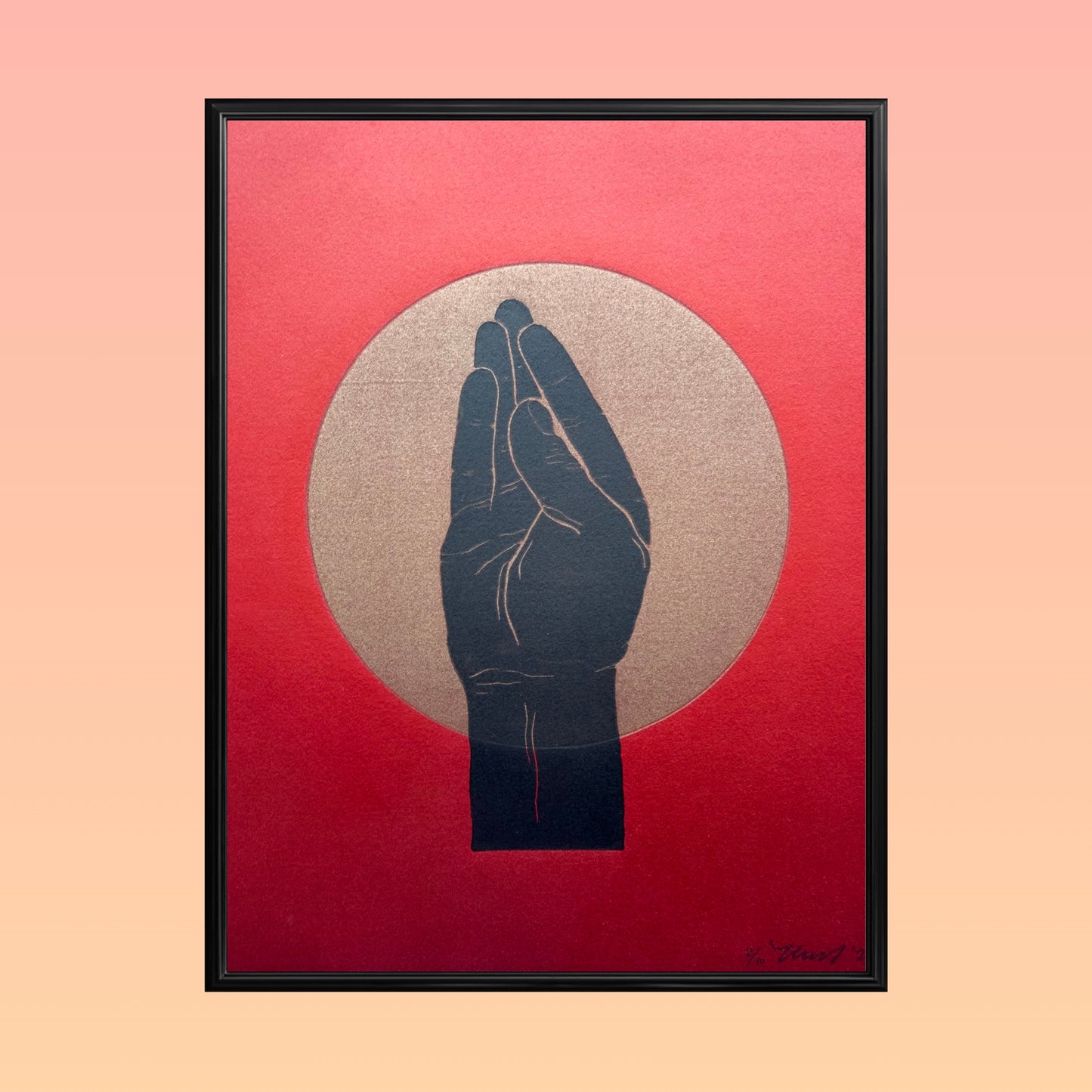 "Chef's Kiss - No. 1". 8x10 Art. Unmatted.