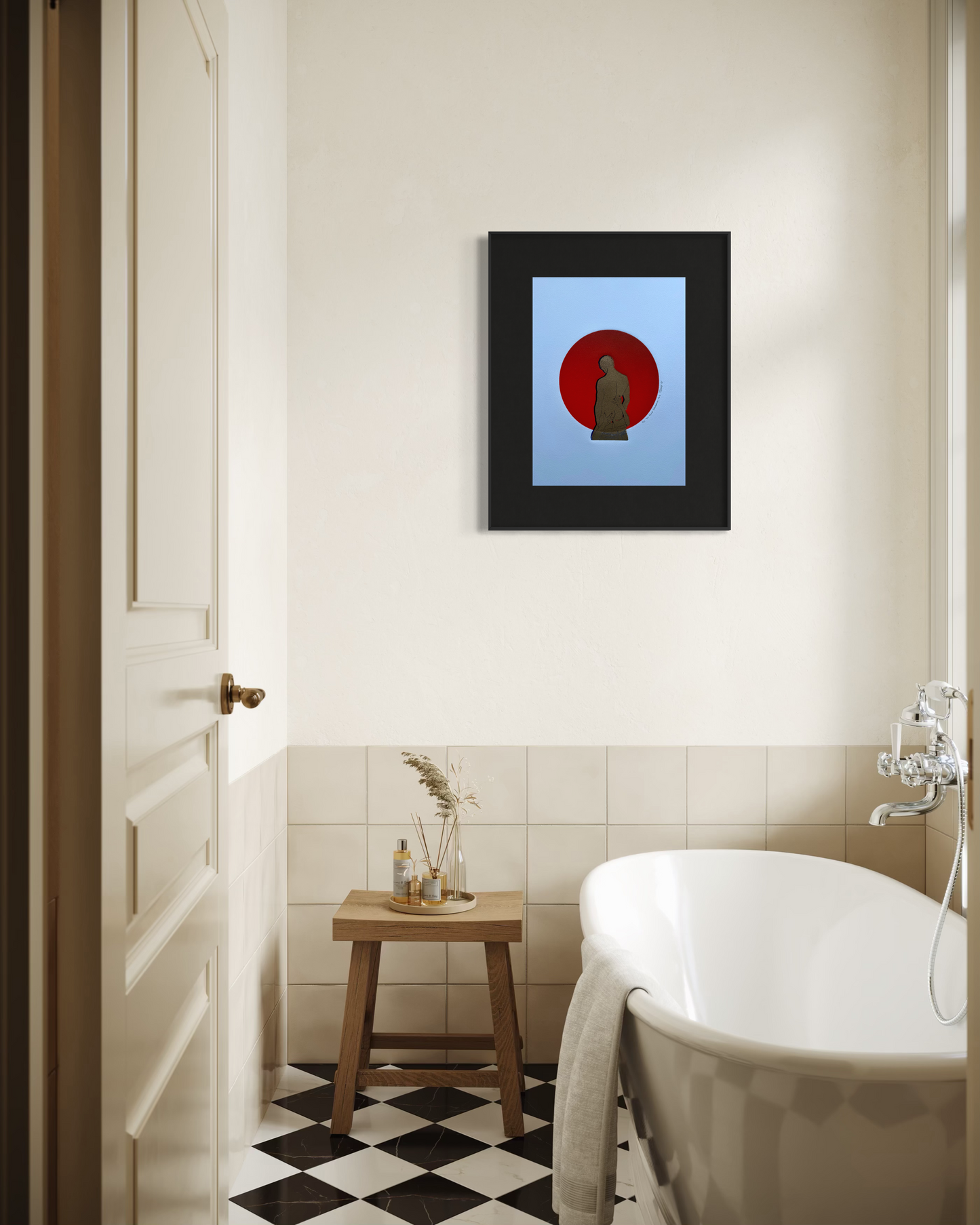 “The Gold Standard - No. 6”. 11x15 Art. Unmatted.