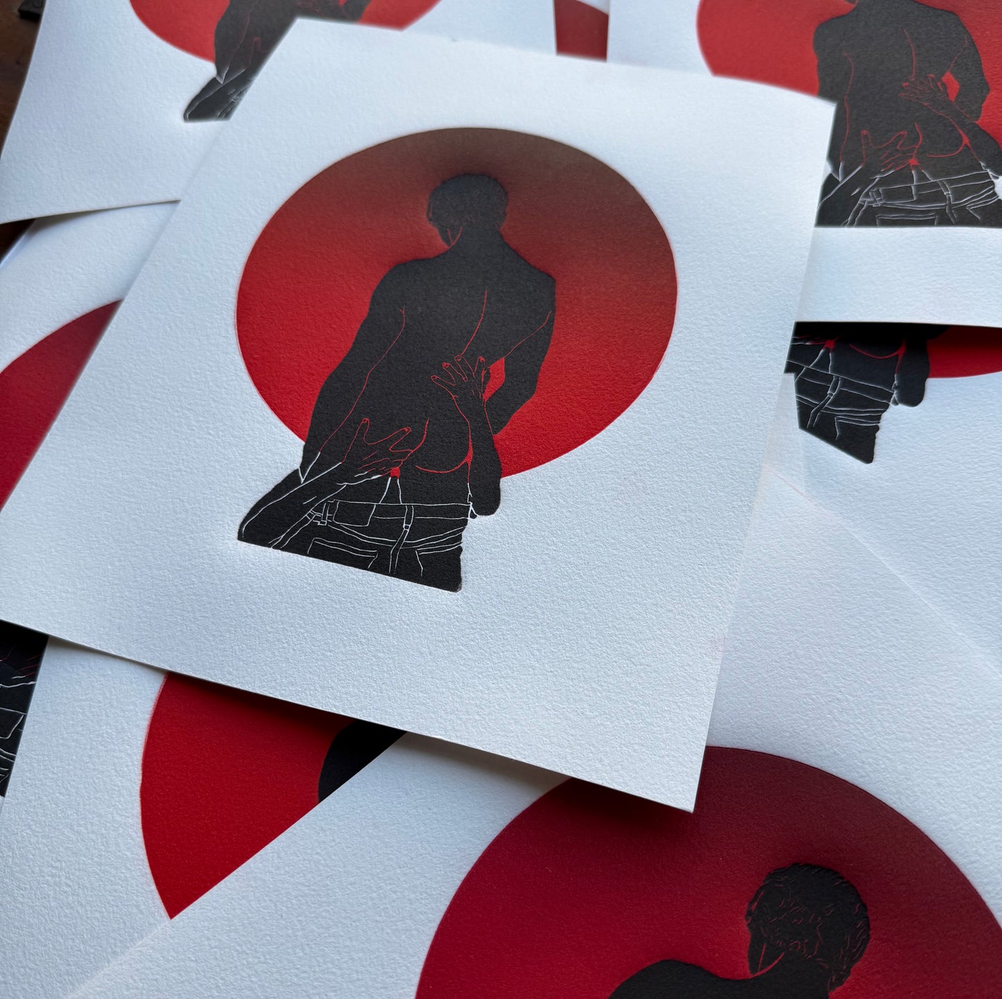 "Boys Will Be Boys - No. 4". 8x10 Art. Unmatted.