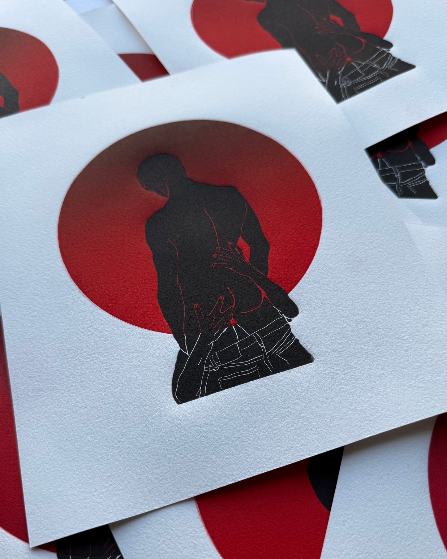 "Boys Will Be Boys - No. 4". 8x10 Art. Unmatted.