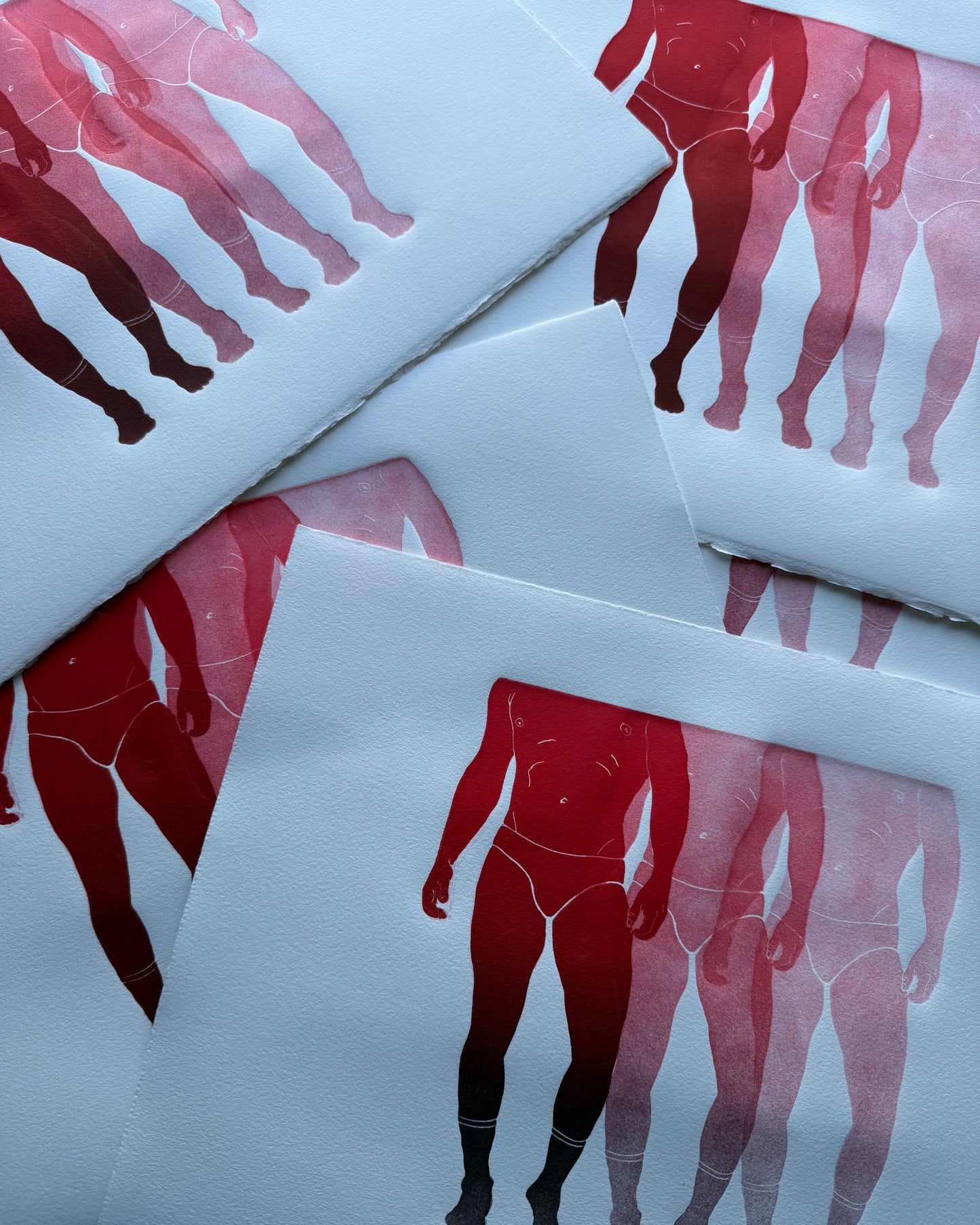 "Dance of Desire". 11x15 Art. Unmatted.