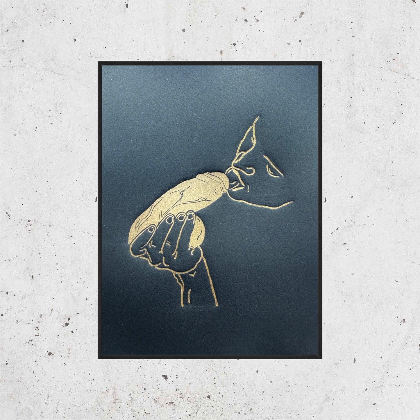 "Thing of Beauty - No. 1". 8x10 Art. Unmatted.