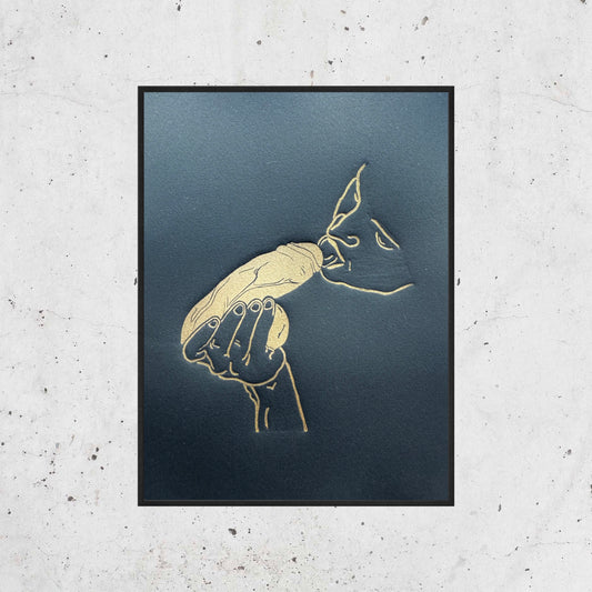 "Thing of Beauty - No 1". 8x10 Art. Unmatted.