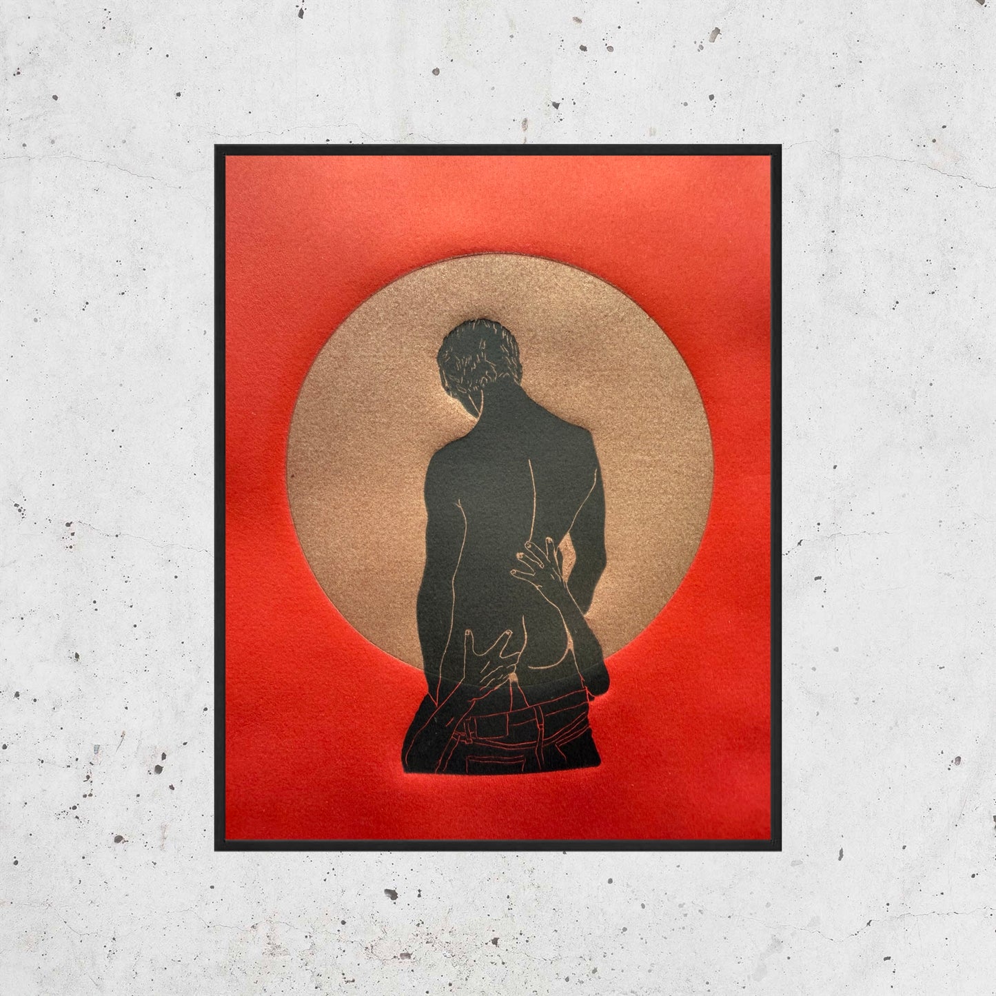 "Boys Will Be Boys - No. 3". 8x10 Art. Unmatted.