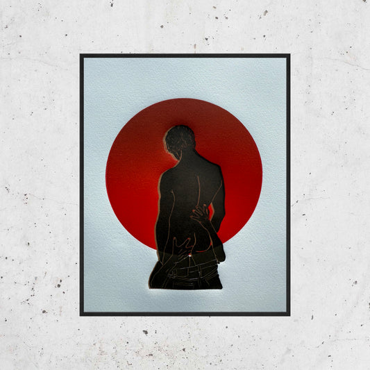 "Boys Will Be Boys - No. 2". 8x10 Art. Unmatted.