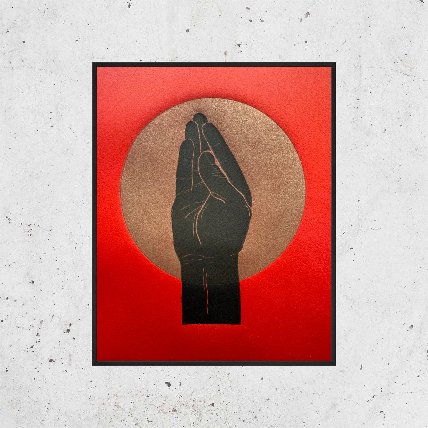 "Chef's Kiss - No. 1". 8x10 Art. Unmatted.