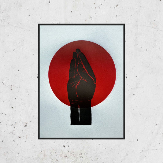 "Chef's Kiss - No 2". 8x10 Art. Unmatted.