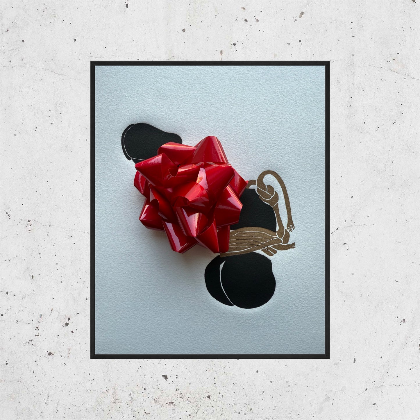 "Golden Tassel". 8x10 Art. Unmatted.