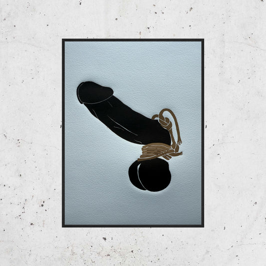 "Golden Tassel". 8x10 Art. Unmatted.