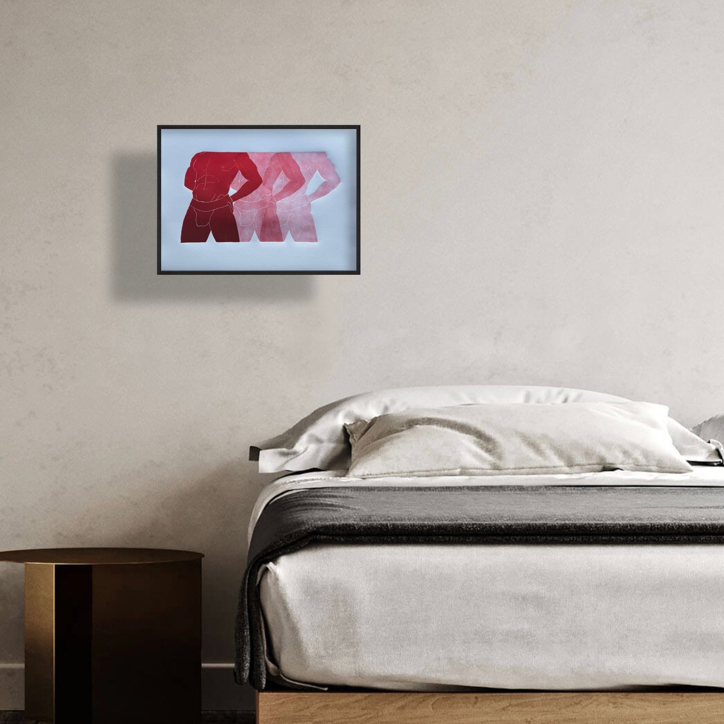 "Stretches of Desire - No. 1". 11x15 Art. Unmatted.