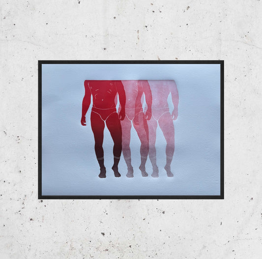 "Dance of Desire". 11x15 Art. Unmatted.