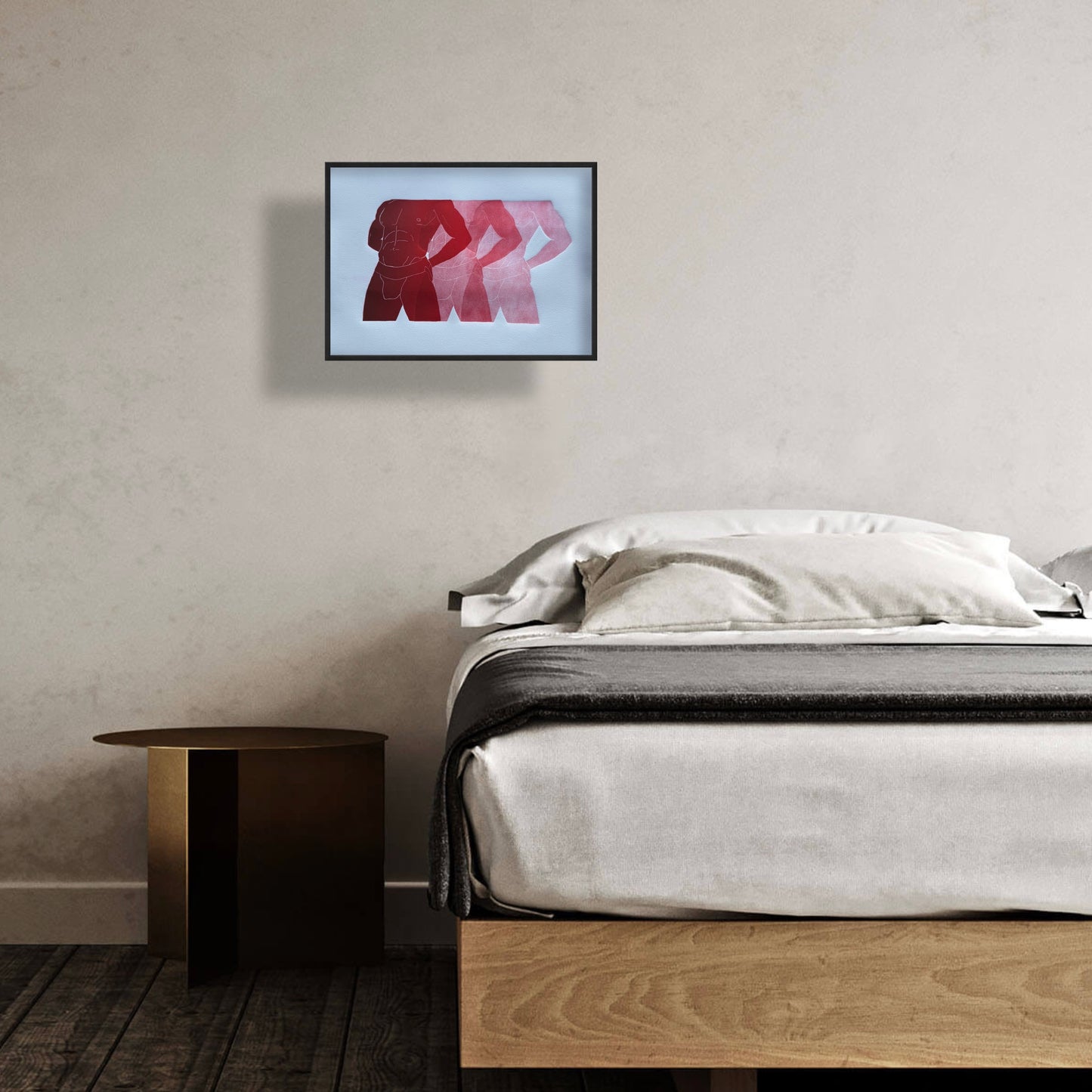 "Stretches of Desire - No. 2". 11x15 Art. Unmatted.