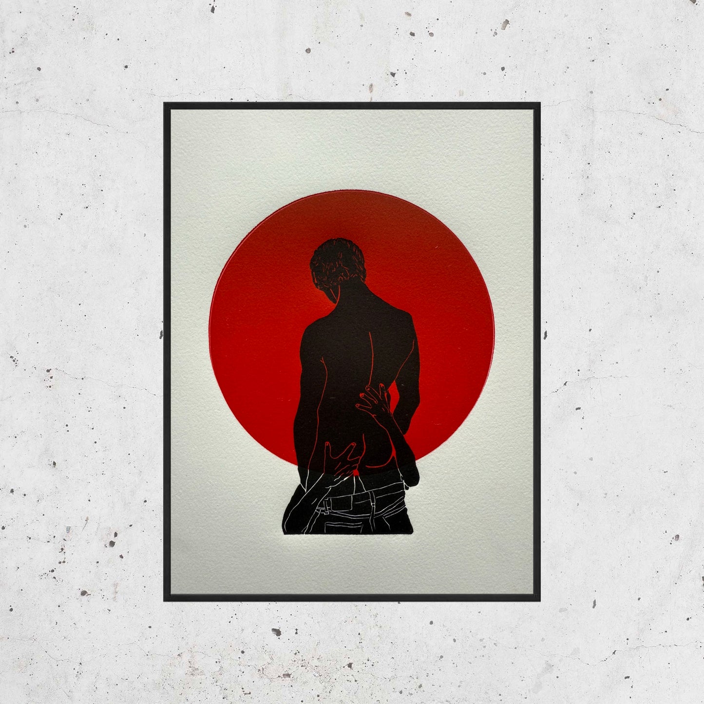 "Boys Will Be Boys - No. 4". 8x10 Art. Unmatted.