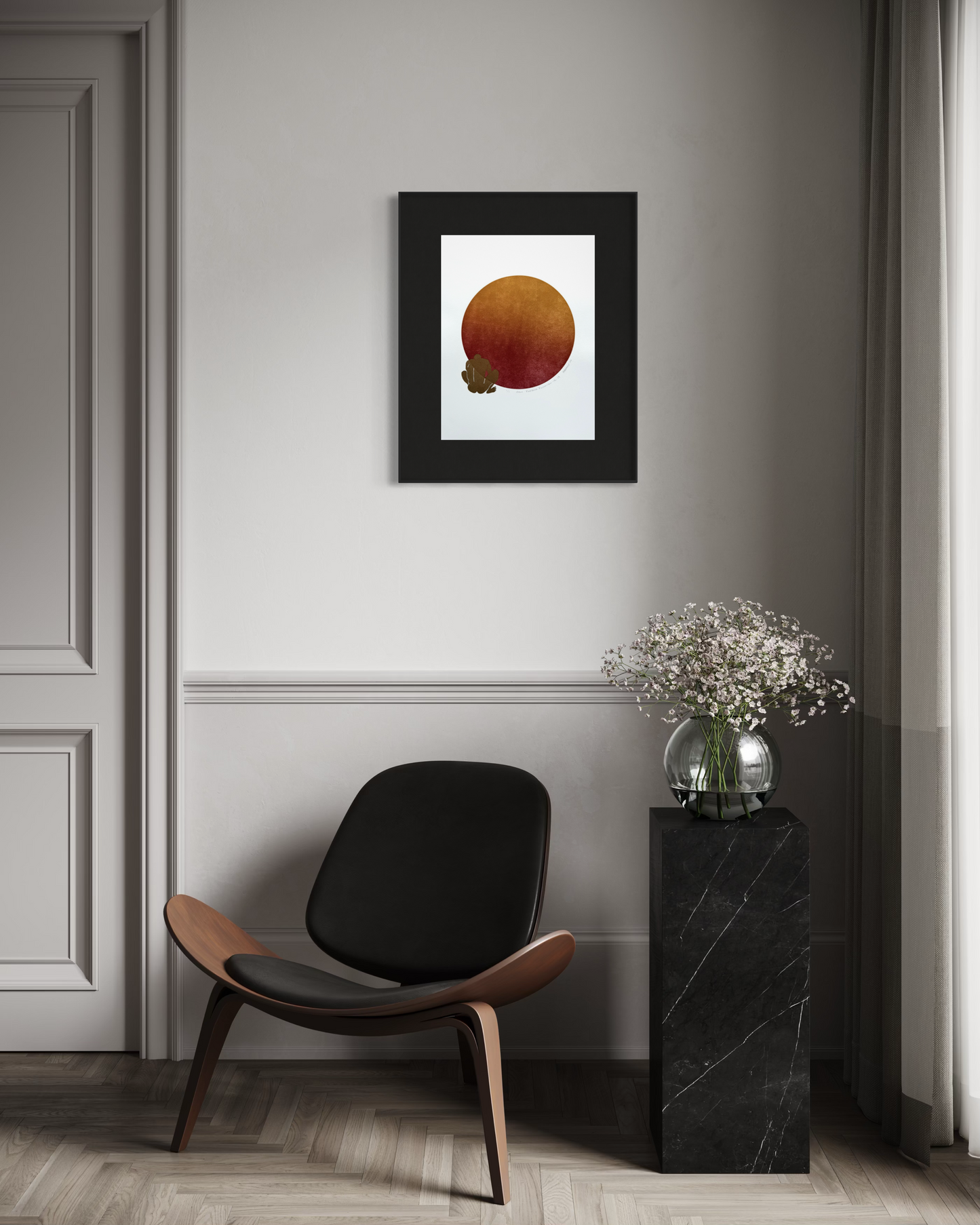 “Upon Further Reflection - No. 19”. 11x15 Art. Unmatted.
